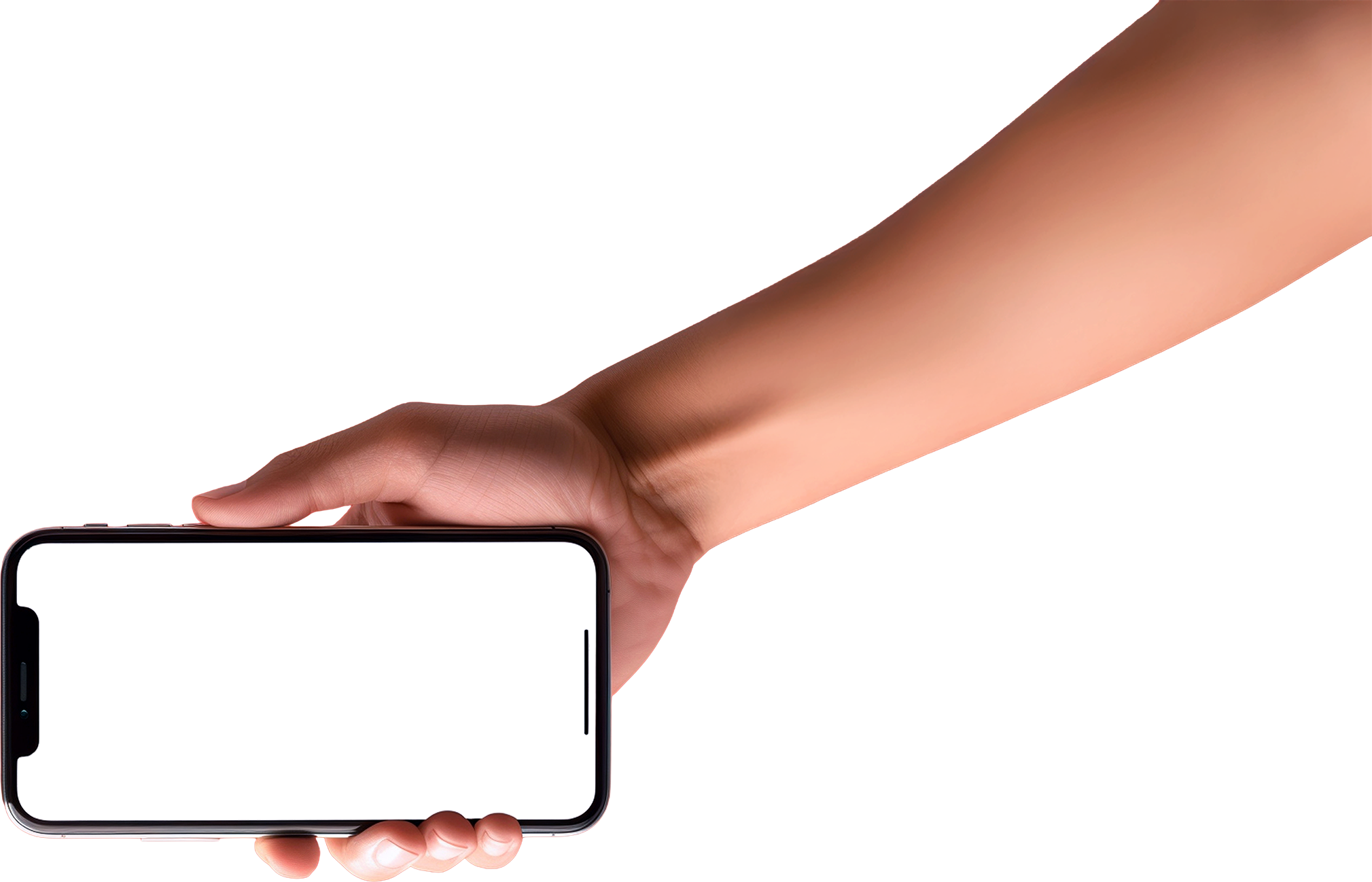 Dispositivo móvel exibindo o aplicativo Minds On-the-Go